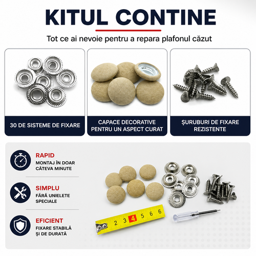 Kit reparatie plafon auto